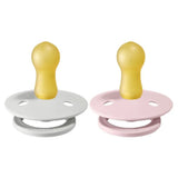 Bibs - Pacifier Size 2 - 6-18M - Pack of 2 - Haze/Blossom