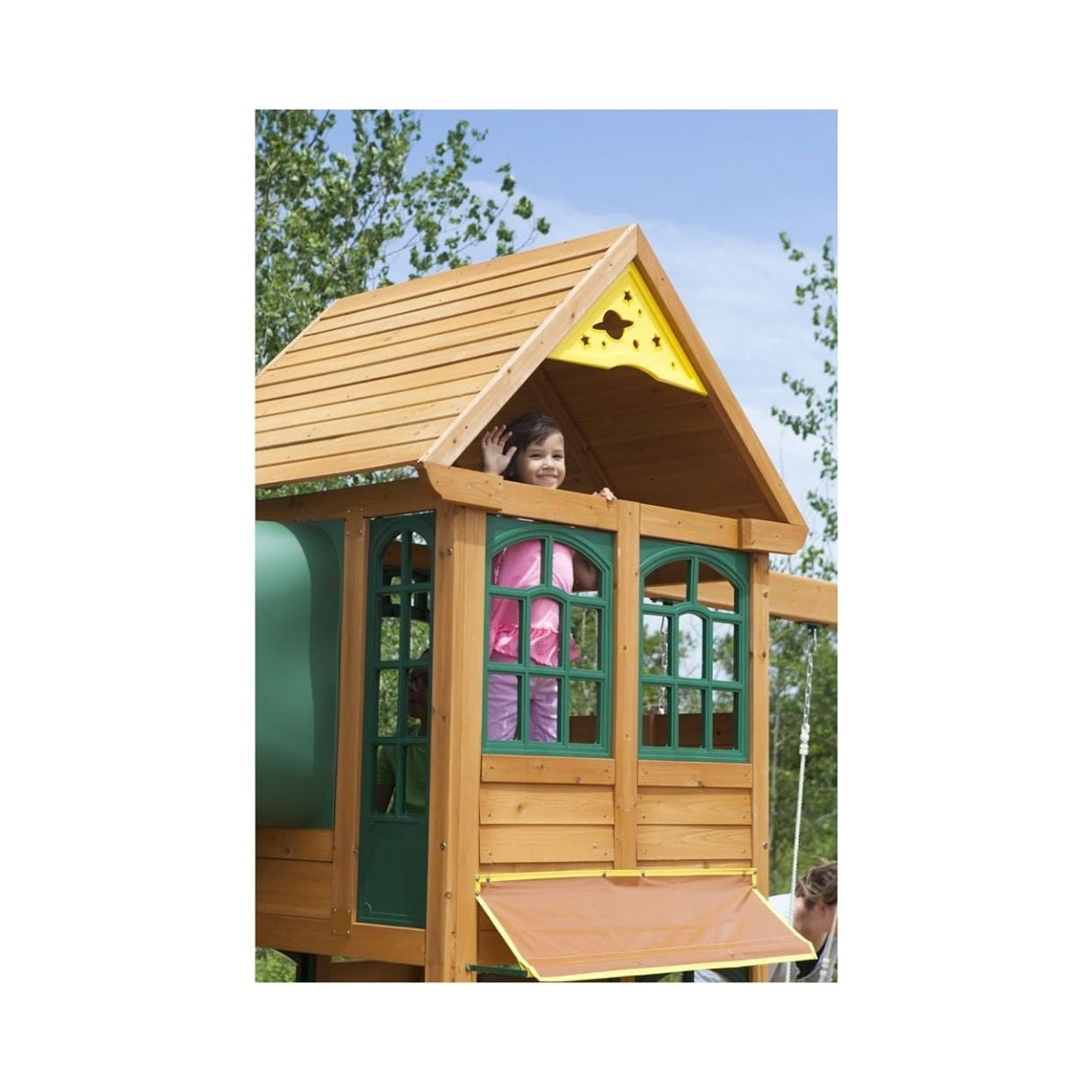 Kidkraft Cloverdale Fort Playset / Swingset