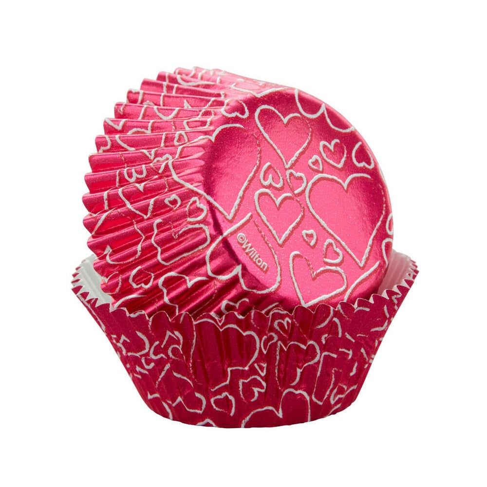 أكواب الخبز القياسية المصنوعة من ورق القصدير من ويلتون، مجموعة من 24 قطعة