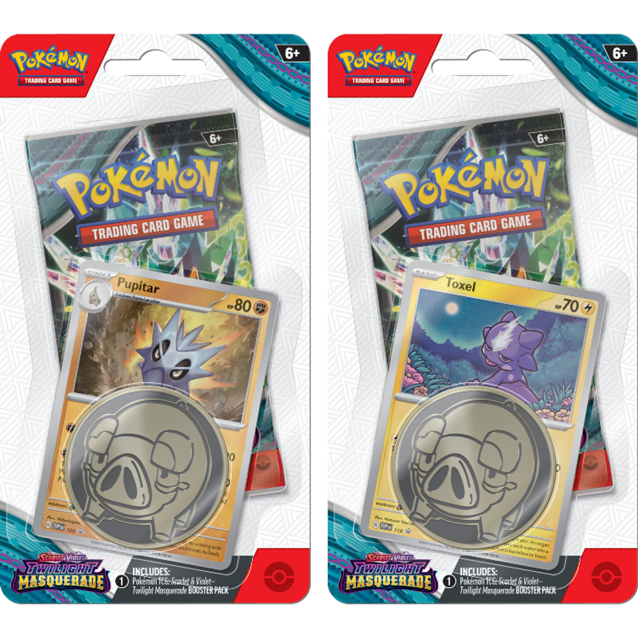 Pokemon Scarlet & Violet Twilight Masquerade Checklane Blister Card Game