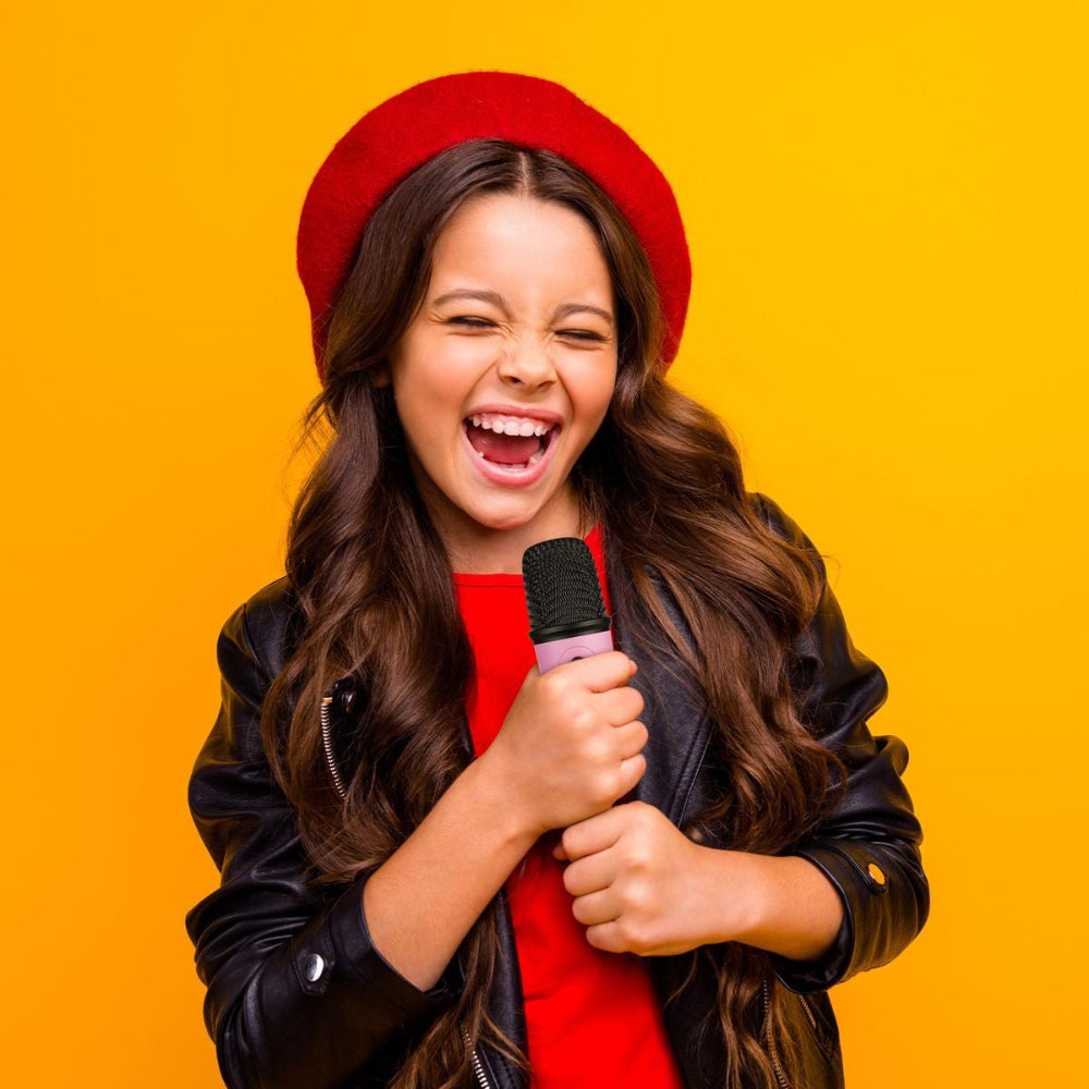 Disney Frozen 2 Cylinder Karaoke Machine with BT Mic (DY-2607-FR)