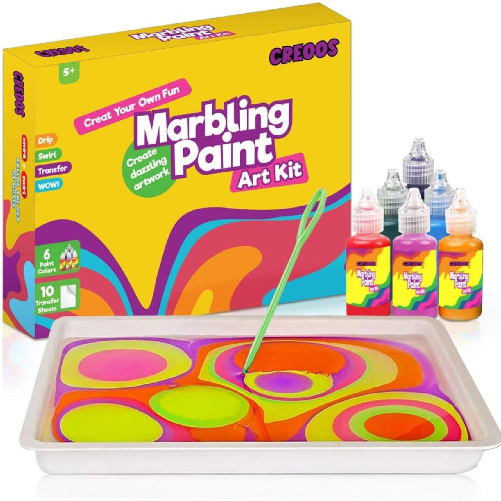 Creoos Marbling Paint Arts and Crafts Kits