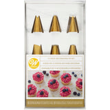 Wilton Cake Decorating Supplies, Navy Blue and Gold, Set of 17