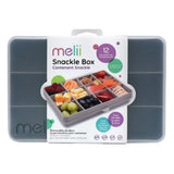 Melii - Snackle Box w/ Removable Divider 4oz - Grey