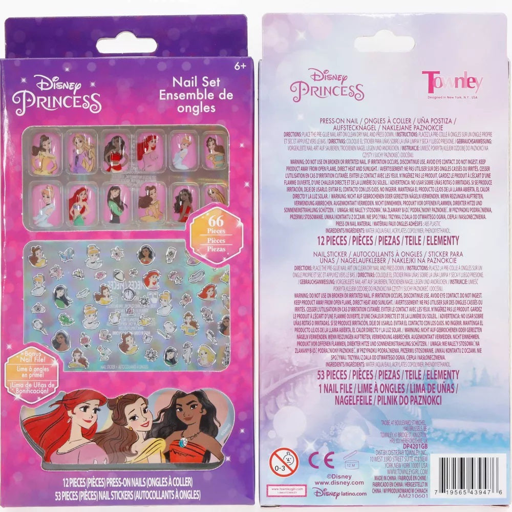 Townley Disney Princess Nail Set