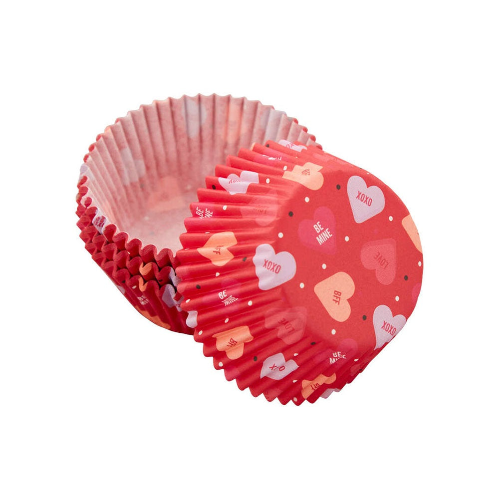 Wilton Conversation Hearts Standard Baking Cups, Set of 75