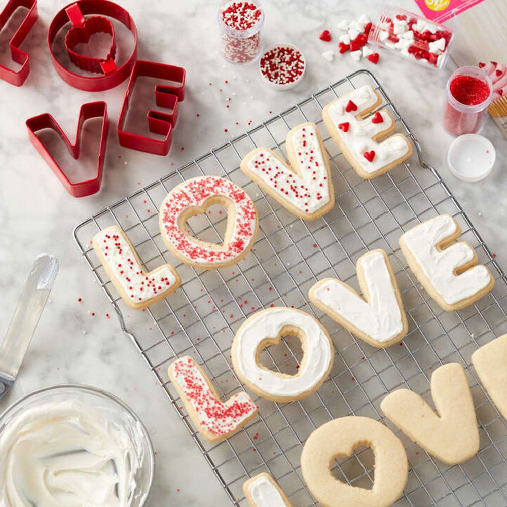 Wilton Love Cookie Cutters, Set of 4