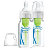Dr. Brown's Glass Narrow Options Plus Bottle Pack of 2 - 120ml Each