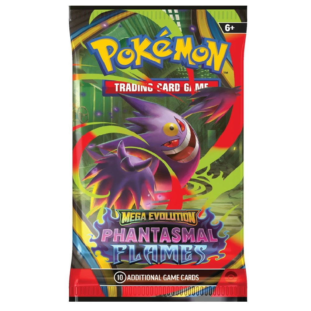 Pokémon TCG Mega Evolution Phantasmal Flames Booster Pack