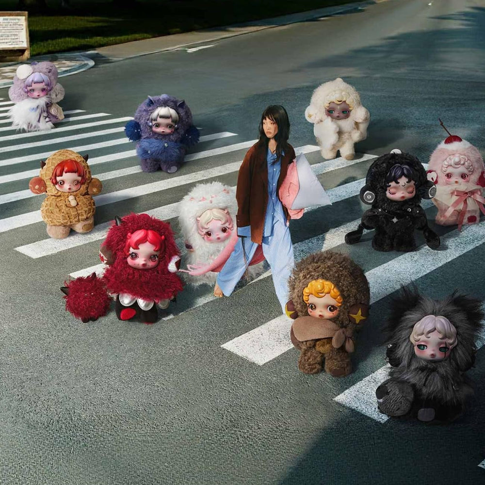 Pop Mart SKULLPANDA You Found Me! Series Plush Doll Pendant (1pc Assorted)