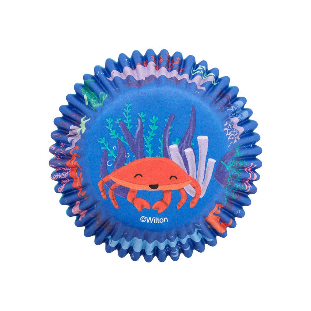 Wilton Ocean Life Standard Baking Cups, Set of 75