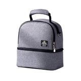 SUNVENO Insulated Office Lunch Bag - Space Grey