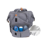 Alameda Diaper Backpack - Large - Grey