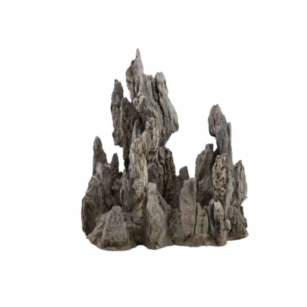 Natural Color Aquarium Waterfall Seriyu Stone Rock (1pc/Box)