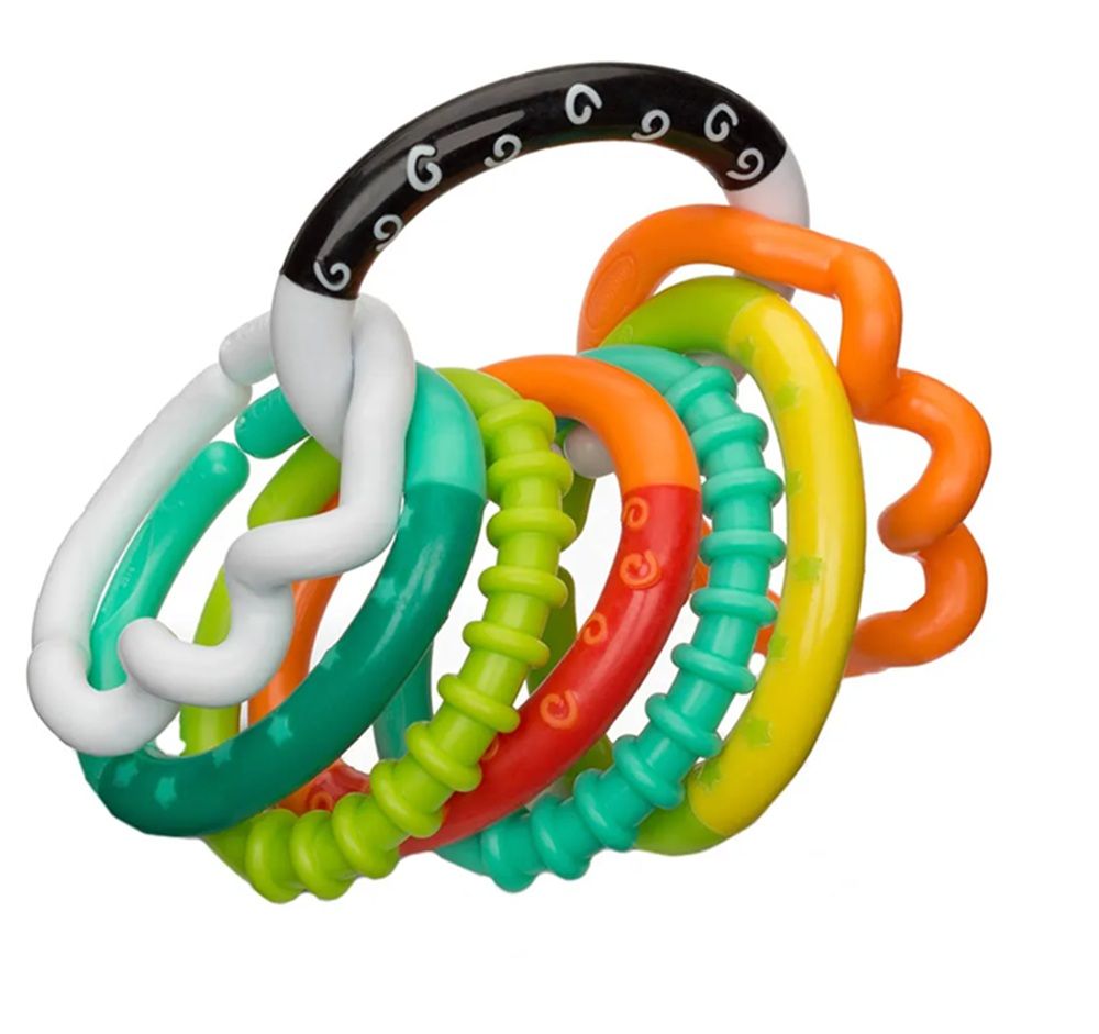 Infantino - Textured Ring Links Rattle