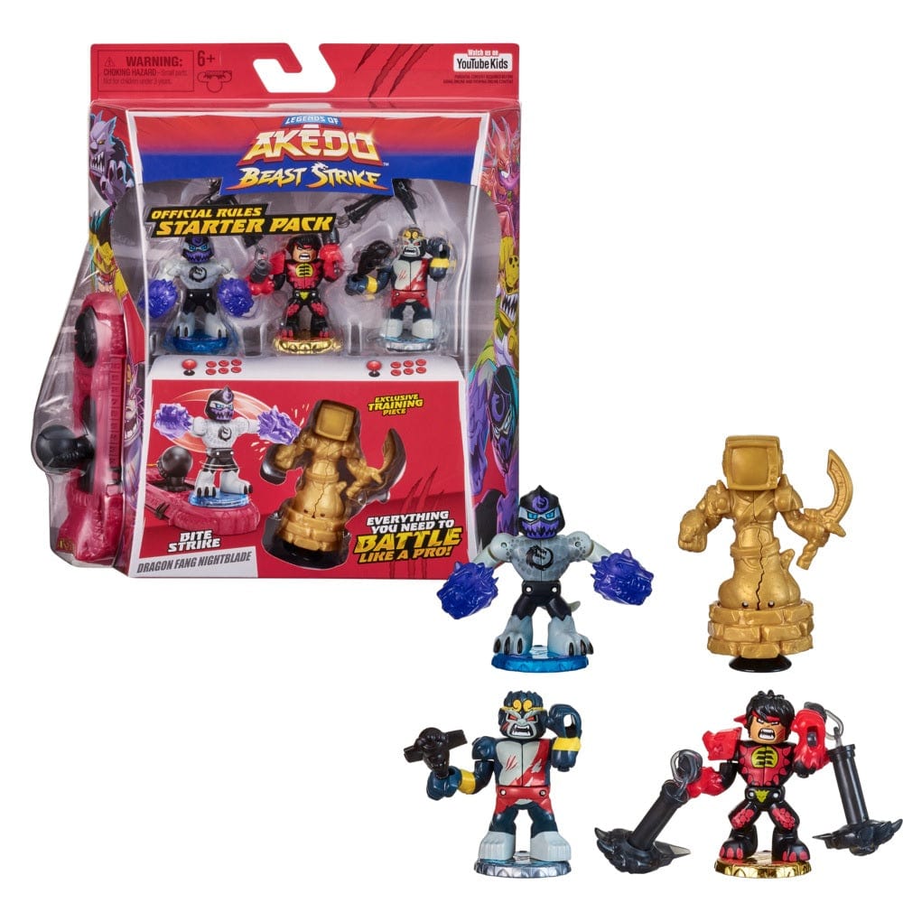 Akedo Toys Akedo Beast Strike Starter Pack - Bite Strike