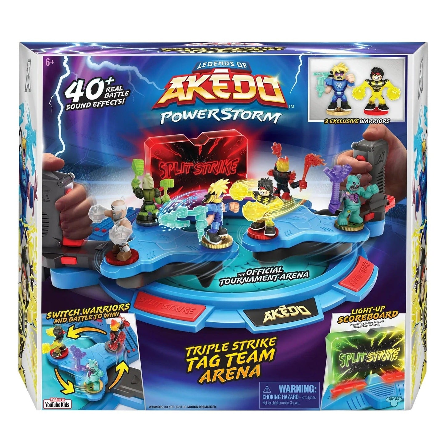 Akedo Toys Akedo Triple Tag Arena