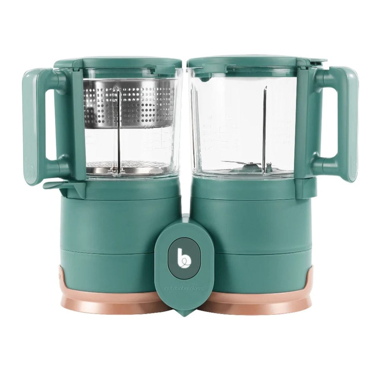BabyMoov Babies BabyMoov NutriBaby Glass 4-in-1 Food Processor - Teal