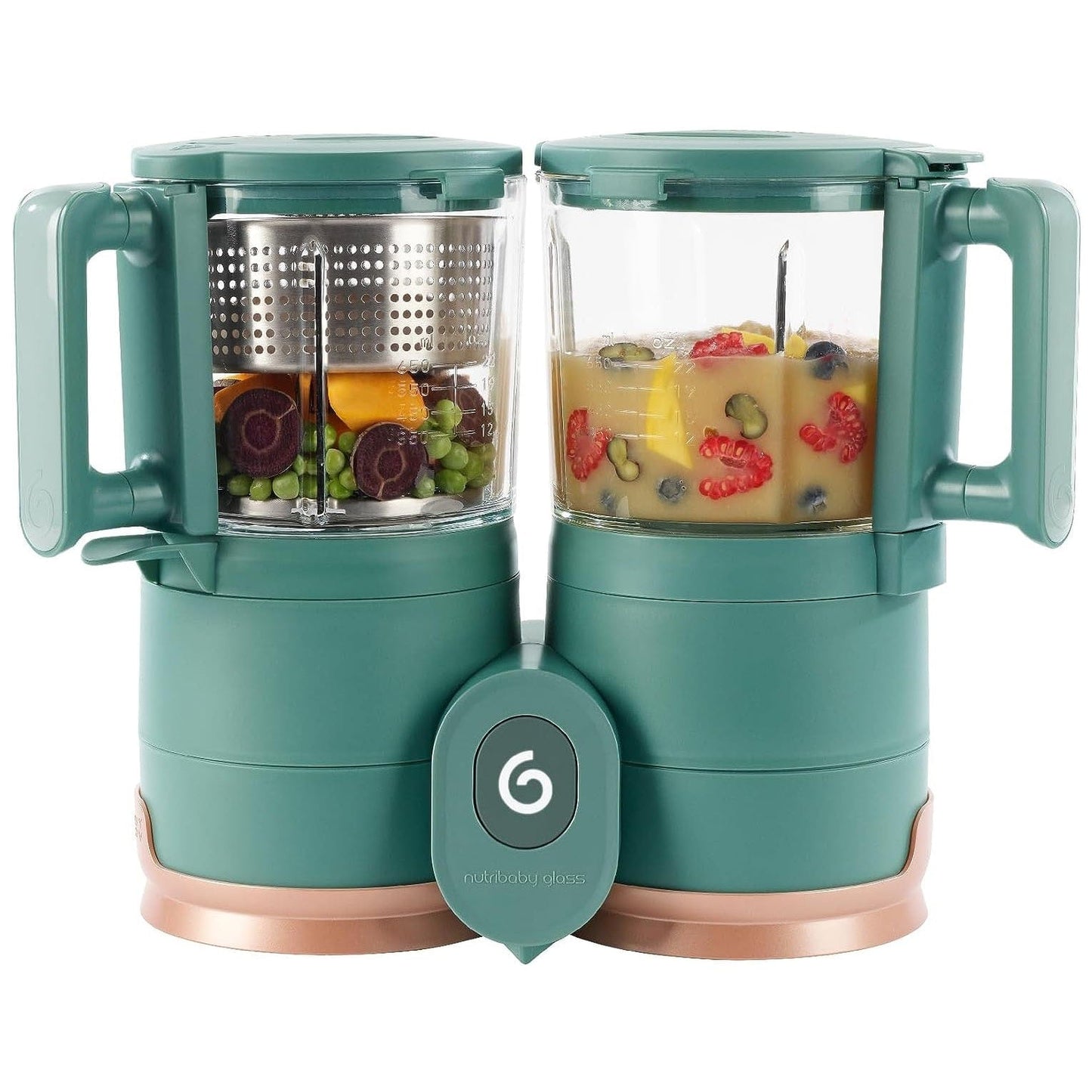 BabyMoov Babies BabyMoov NutriBaby Glass 4-in-1 Food Processor - Teal