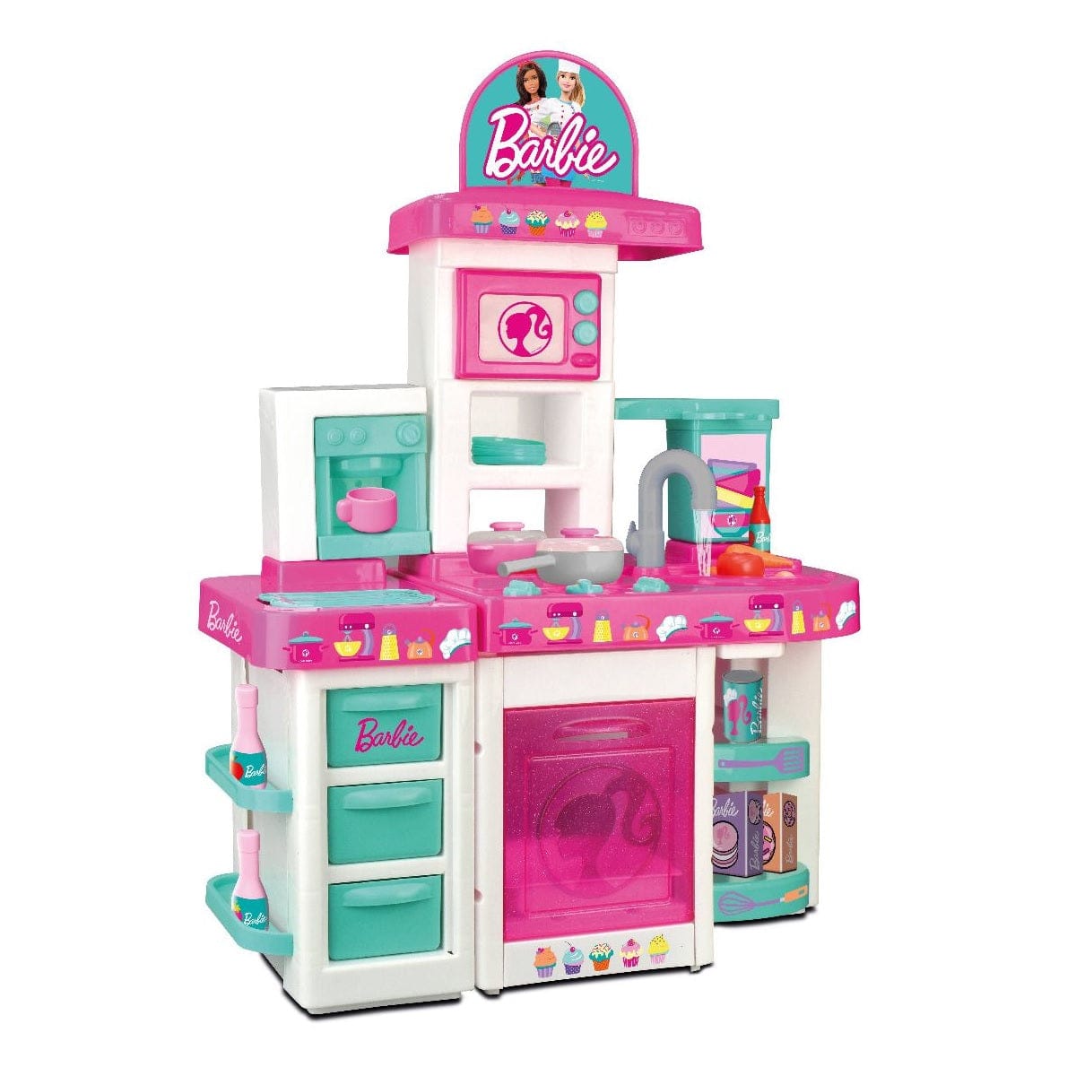 Barbie Toys Barbie Large Kitchen with Light and Sound