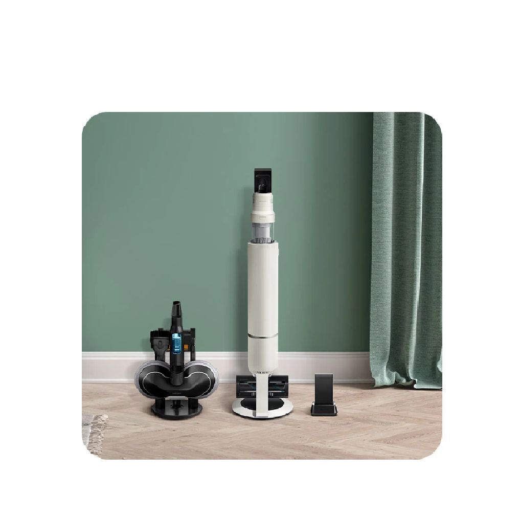 مكنسة كهربائية لاسلكية SAMSUNG BESPOKE White Jet AI 280W VS28C973DR