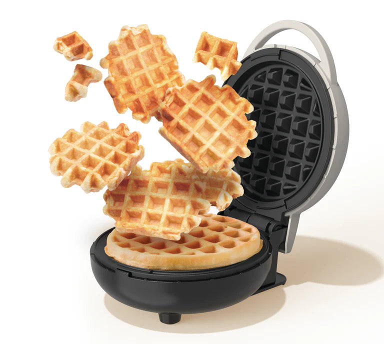 Nutricook Mini Waffle Maker Beige