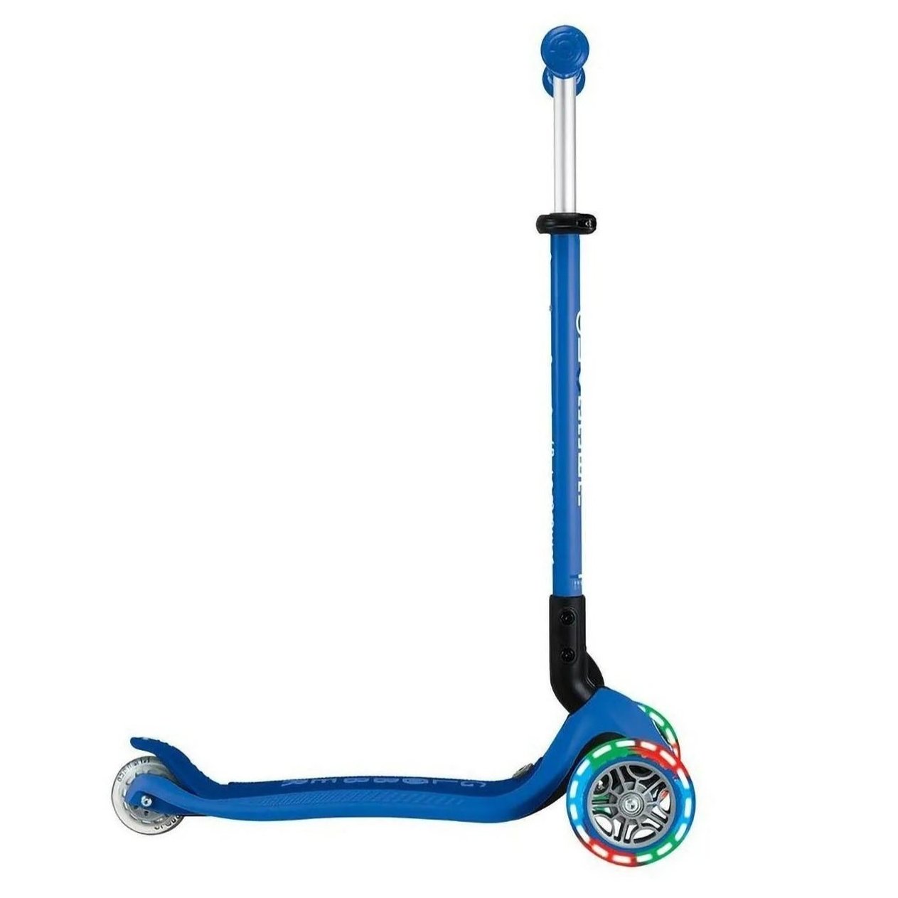 Globber Go Up Active Sporty Lights All In One Kids Scooter, 4-height