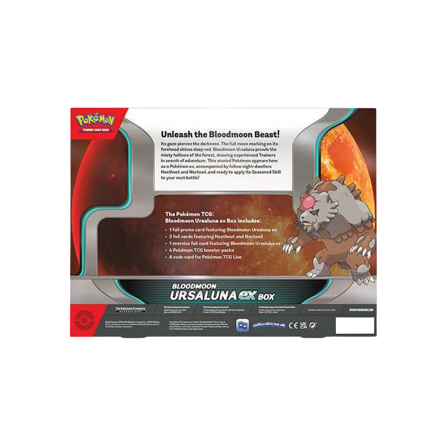 Pokémon TCG: Bloodmoon Ursaluna Ex Box