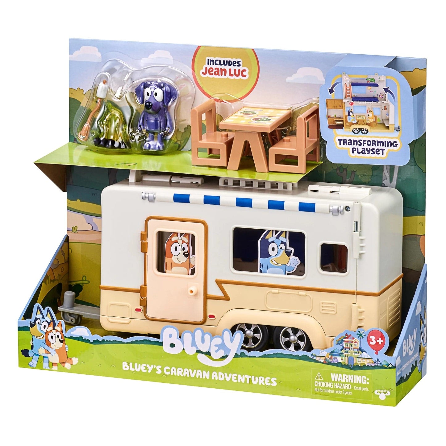 Bluey Toys Bluey’s Caravan Adventures Playset