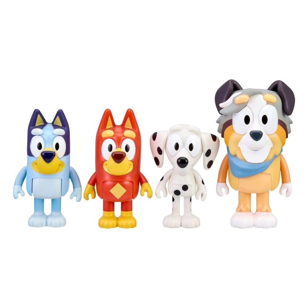 Bluey Toys Bluey School 4 Pack Figurines