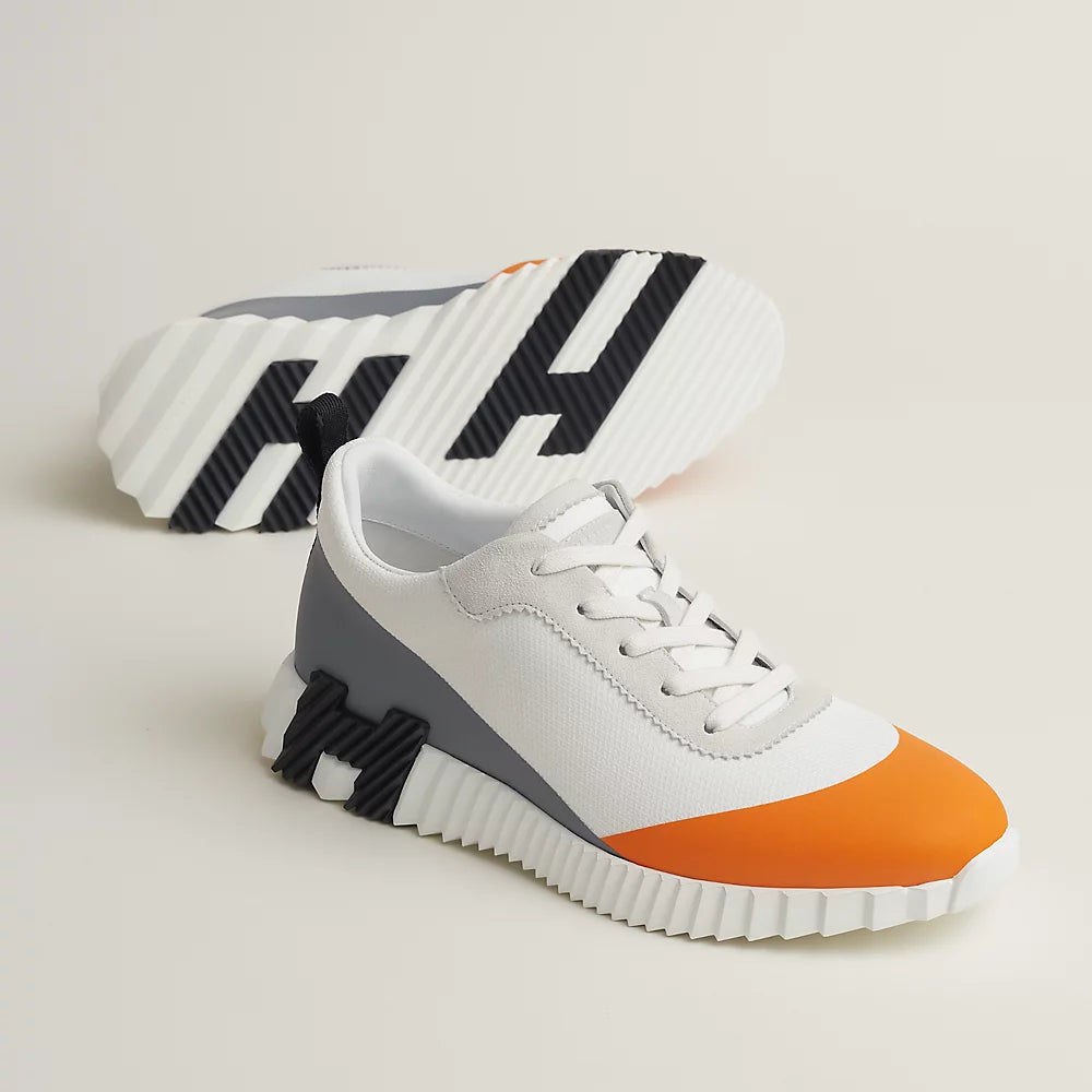 Hermes Bouncing Sneaker "Multicolore Orange" - 43 EU