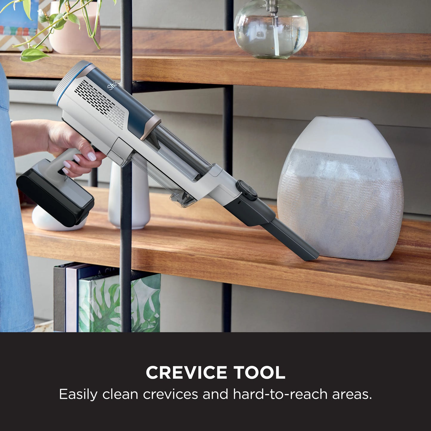 Shark Cordless Vacuum Cleaner & Auto-Empty System BU3521ME - White