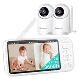 Jartoo Baby Monitor with Two Cameras