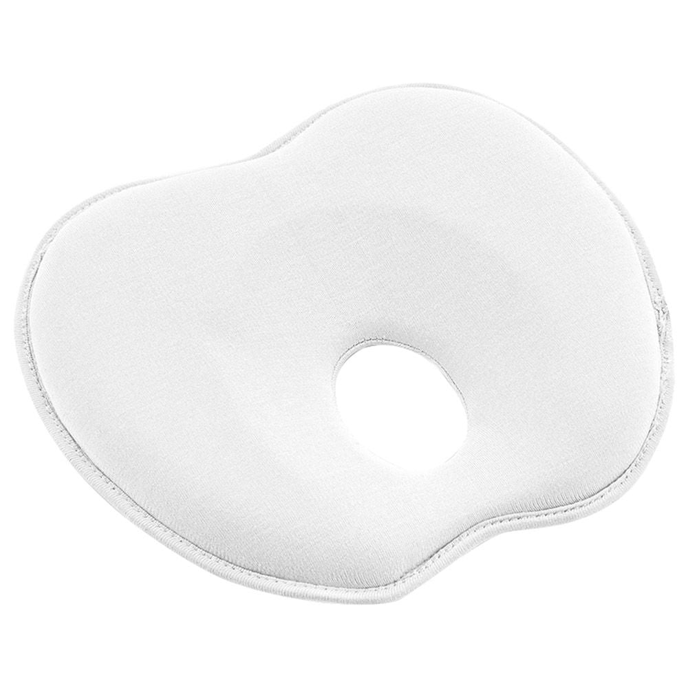 Babyjem - Flat Head Pillow - 0-6 Months - White
