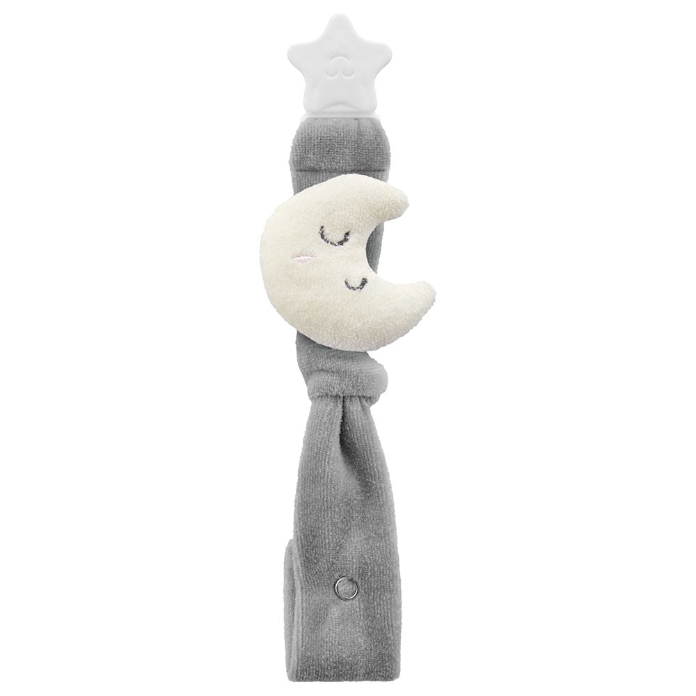 Babyjem - Pacifier Moon Holder - Newborn - Grey - 0 Months+