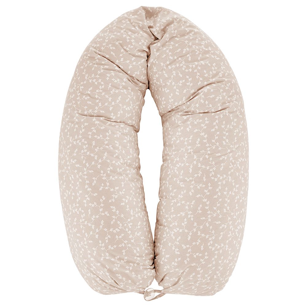 Babyjem - Flower Multifunctional Mother & Baby Pillow - Salmon - 0 Months+