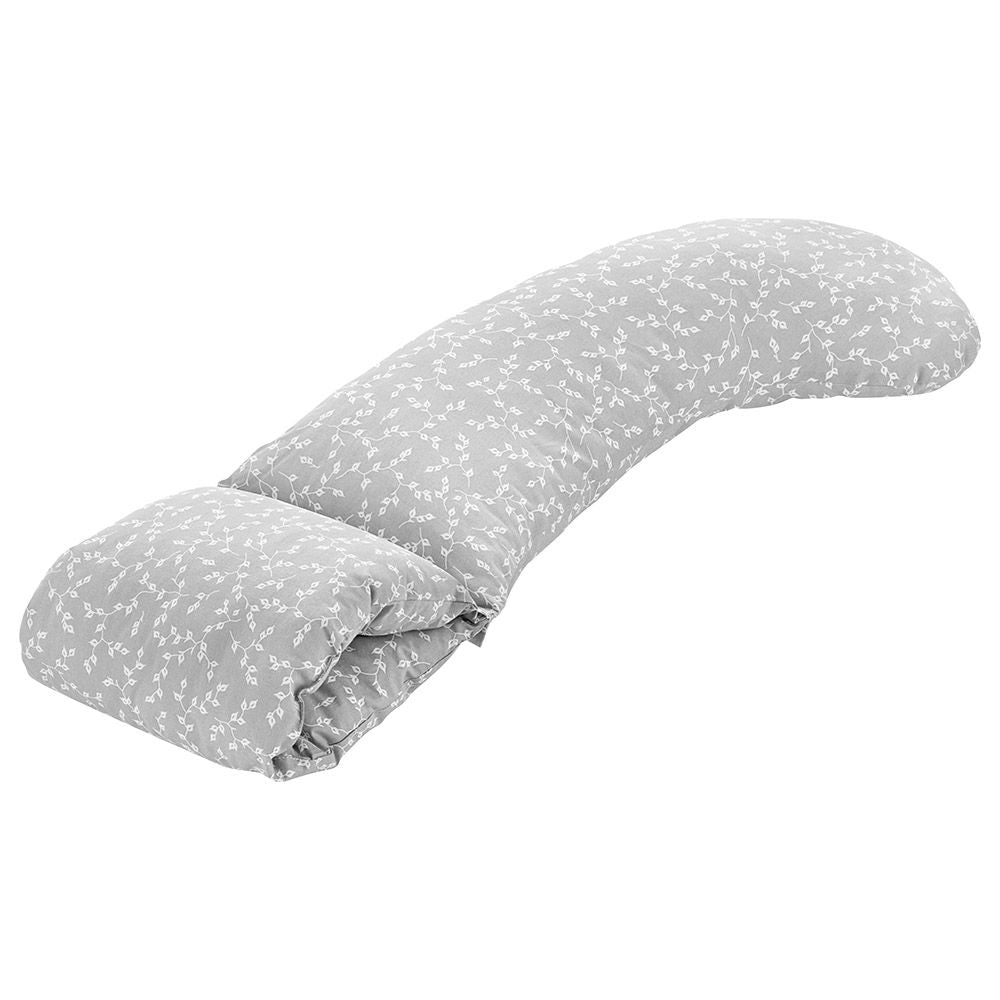 Babyjem - Flower Head Supported Breast Feeding Pillow - Grey