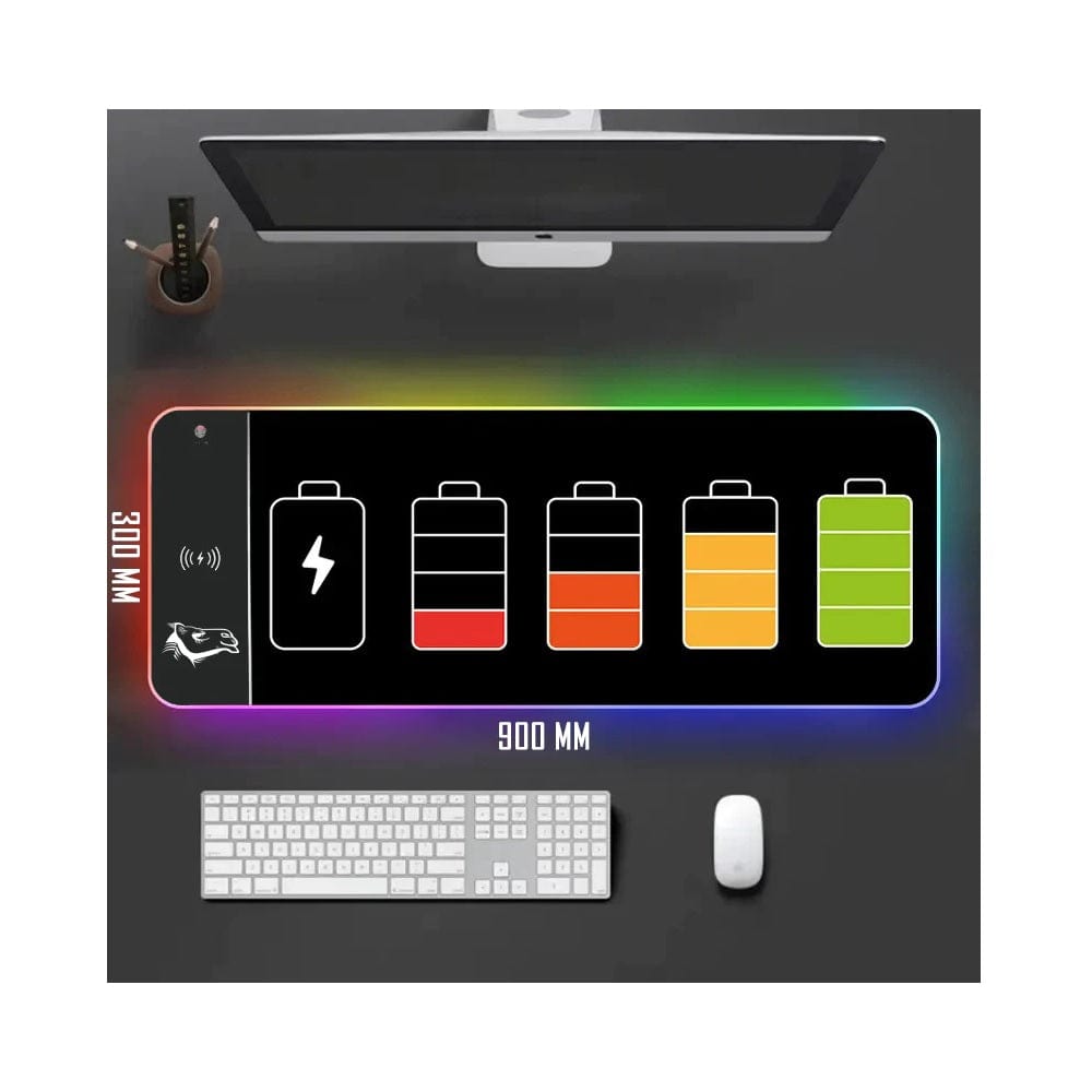 Camel Tech Electronics Camel Tech - Black - Wireless Charger Mouse Pad