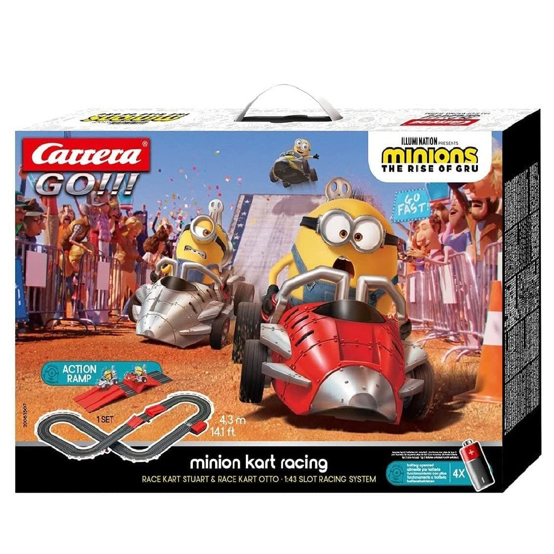 Carrera Go! Minion Kart Racing 4.3M