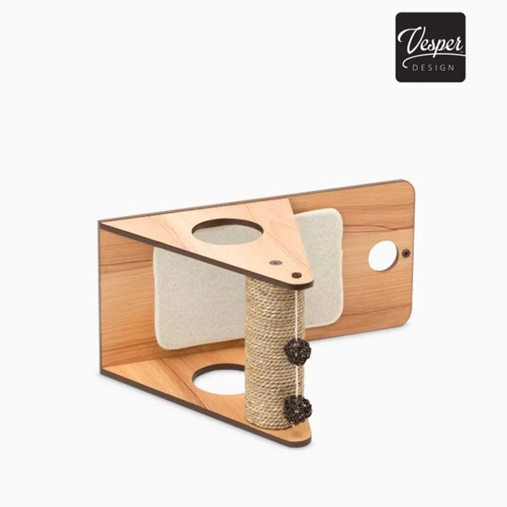 Catit Pet Supplies Catit Premium Cat Furniture V-Play Centre - Walnut