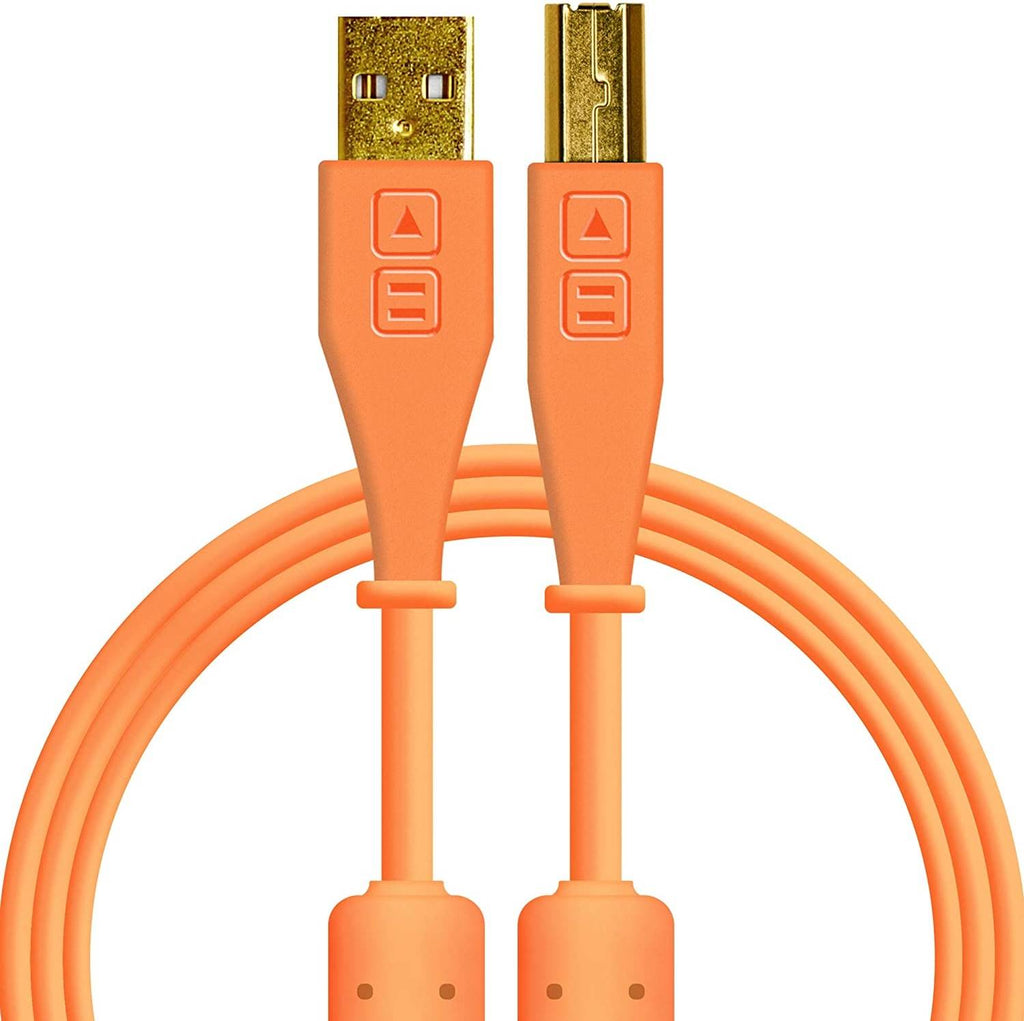 Chroma Cables DJTT - Chroma Cables USB A to B Orange