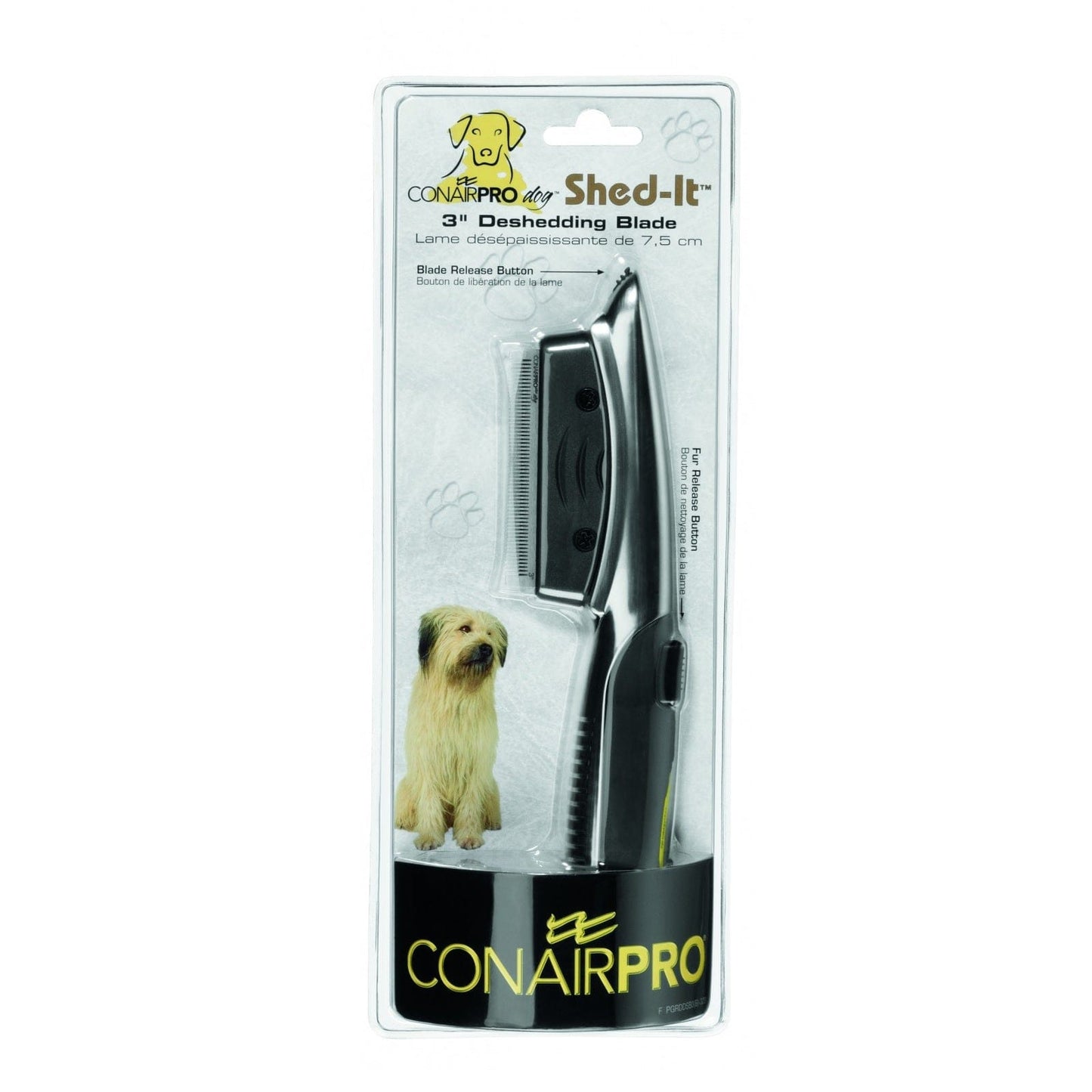 Conair Pro Pet Supplies Conair Dog 3" Deshedder Large