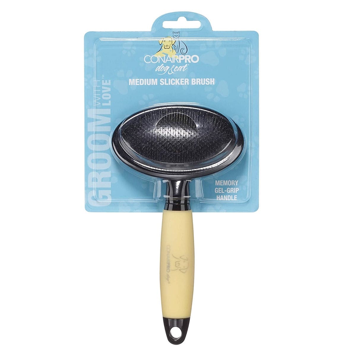 Conair Pro Pet Supplies Conair Pro Dog & Cat Slicker Brush - Medium
