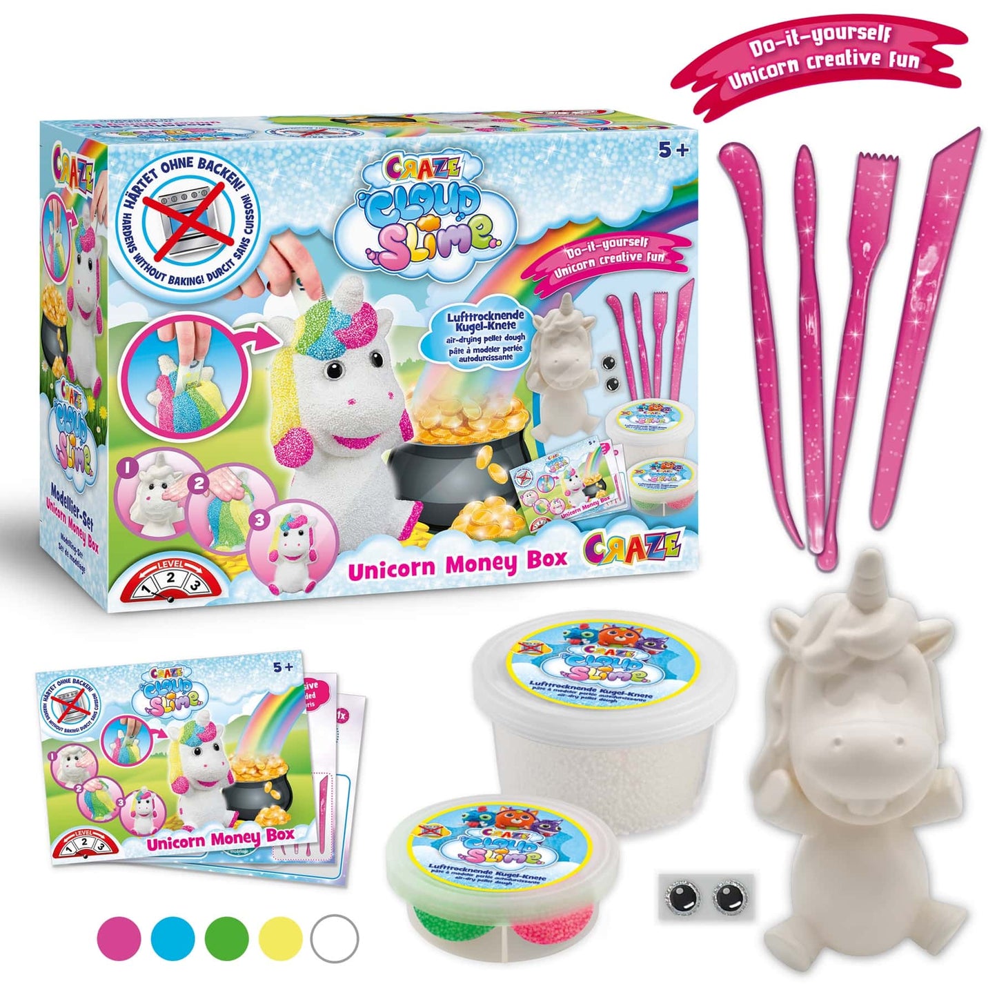 Craze Slime Cloud Slime - Money Box Unicorn