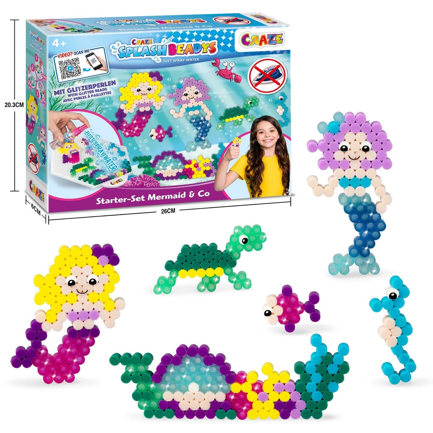 Craze Toys SPLASH BEADYS - STARTER MERMAID V2