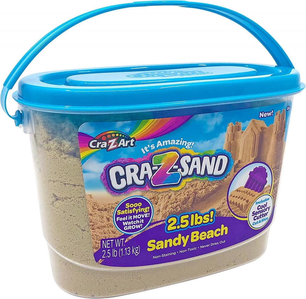 CraZSand Toys Cra-Z-Sand 2.5 lbs Sandy Beach