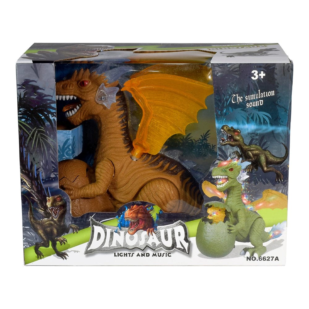 Dino Might Toys Roaring  Mama and Baby Dragon Asst.