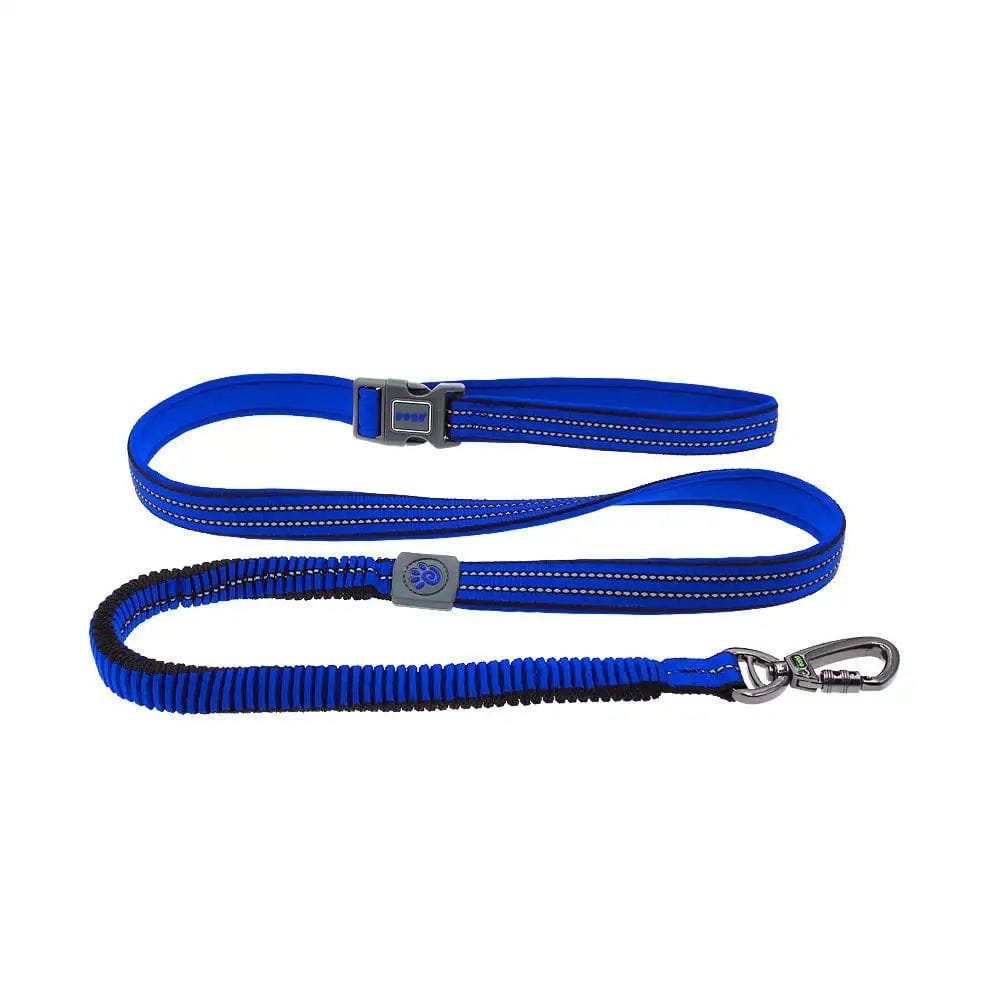 Doco Pet Supplies Doco Vario Easy Snap Bungee Leash - 6ft - Navy Blue - Medium