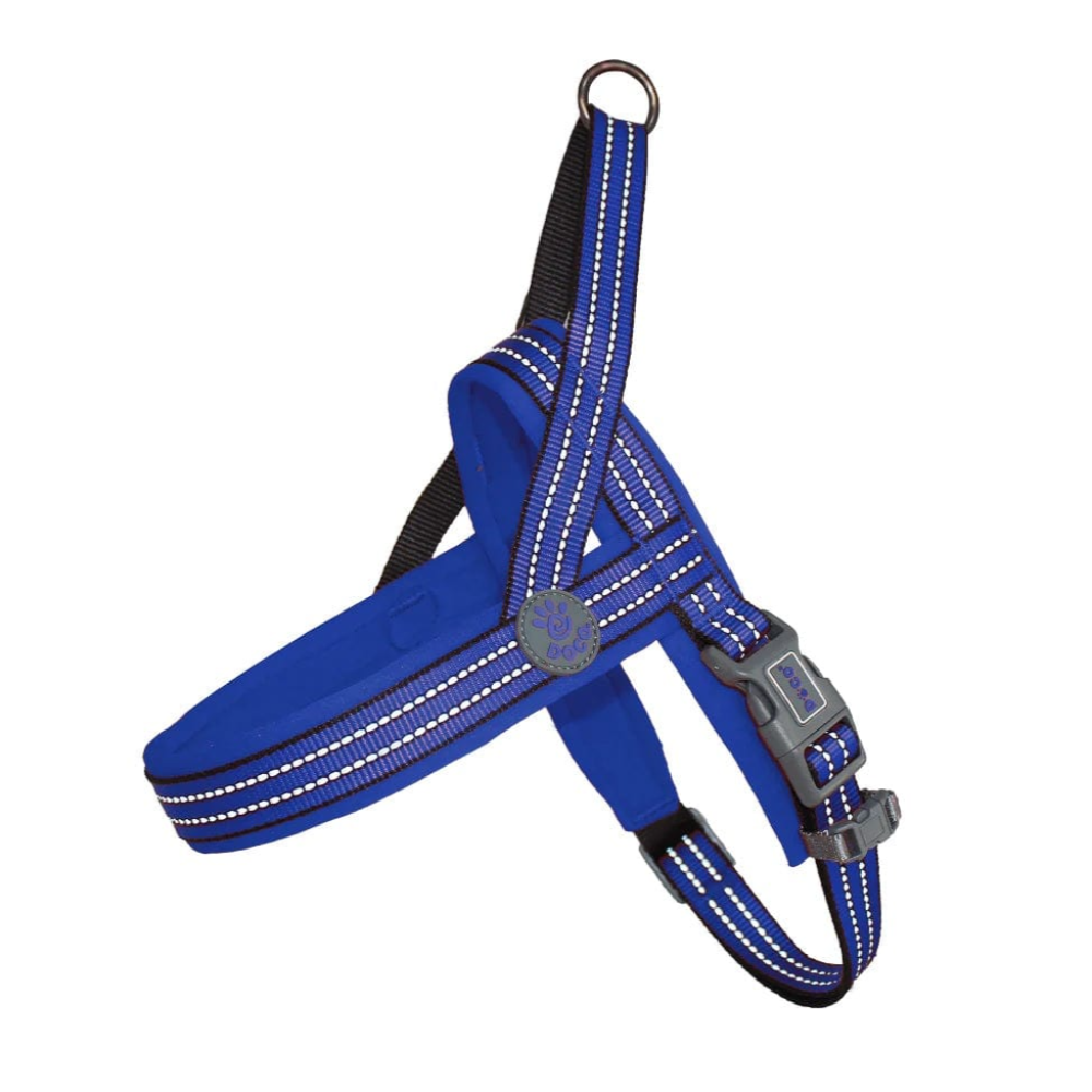 Doco Vario Neoprene Harness Reflective L, Navy Blue
