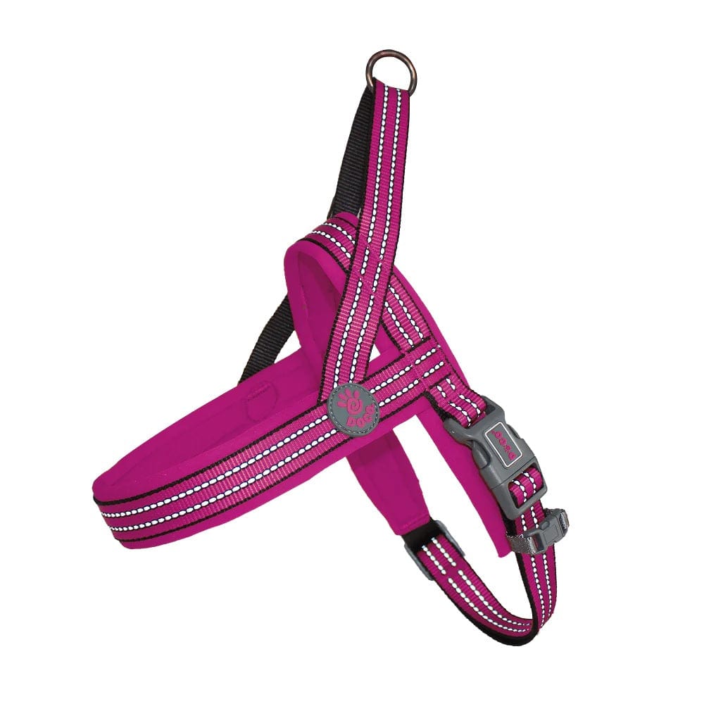 Doco Pet Supplies Doco Vario Neoprene Harness Reflective - Raspberry Pink - Small